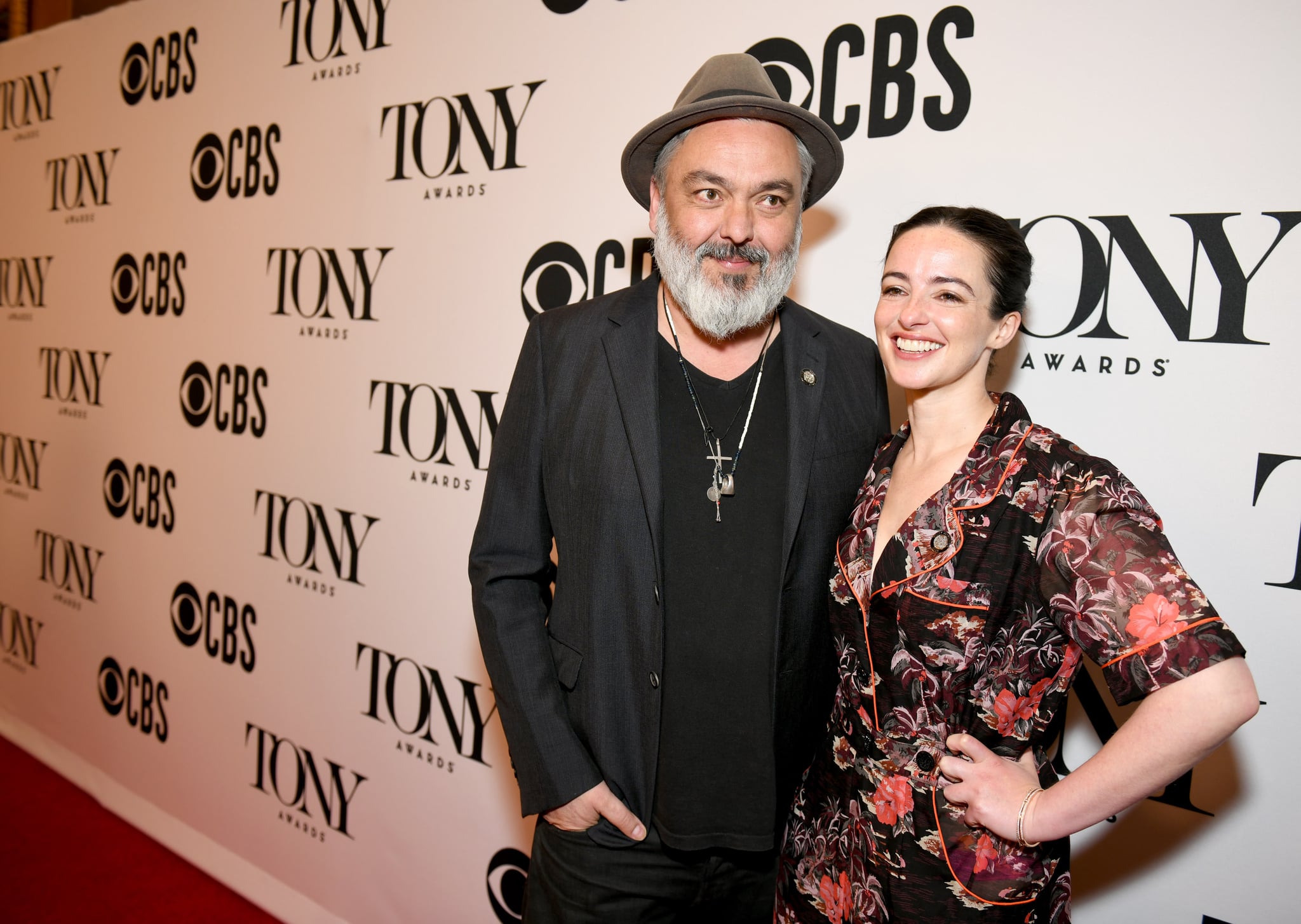NEW YORK, NEW YORK - MAY 01: Jez Butterworth and Laura Donnelly attend The 73rd Annual Tony Awards Meet The Nominees Press Day at  Sofitel New York on May 01, 2019 in New York City. (Photo by Jenny Anderson/Getty Images for Tony Awards Productions)