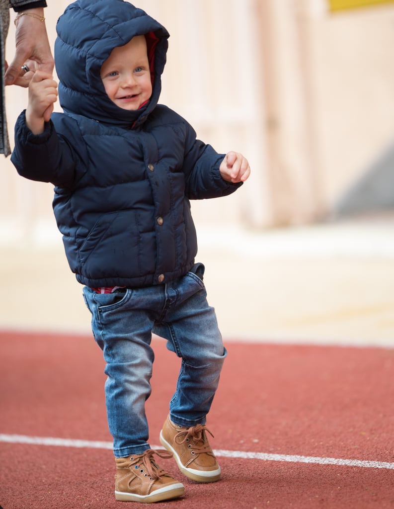 Princess Charlene of Monaco at Rugby Match With Jacques 2016