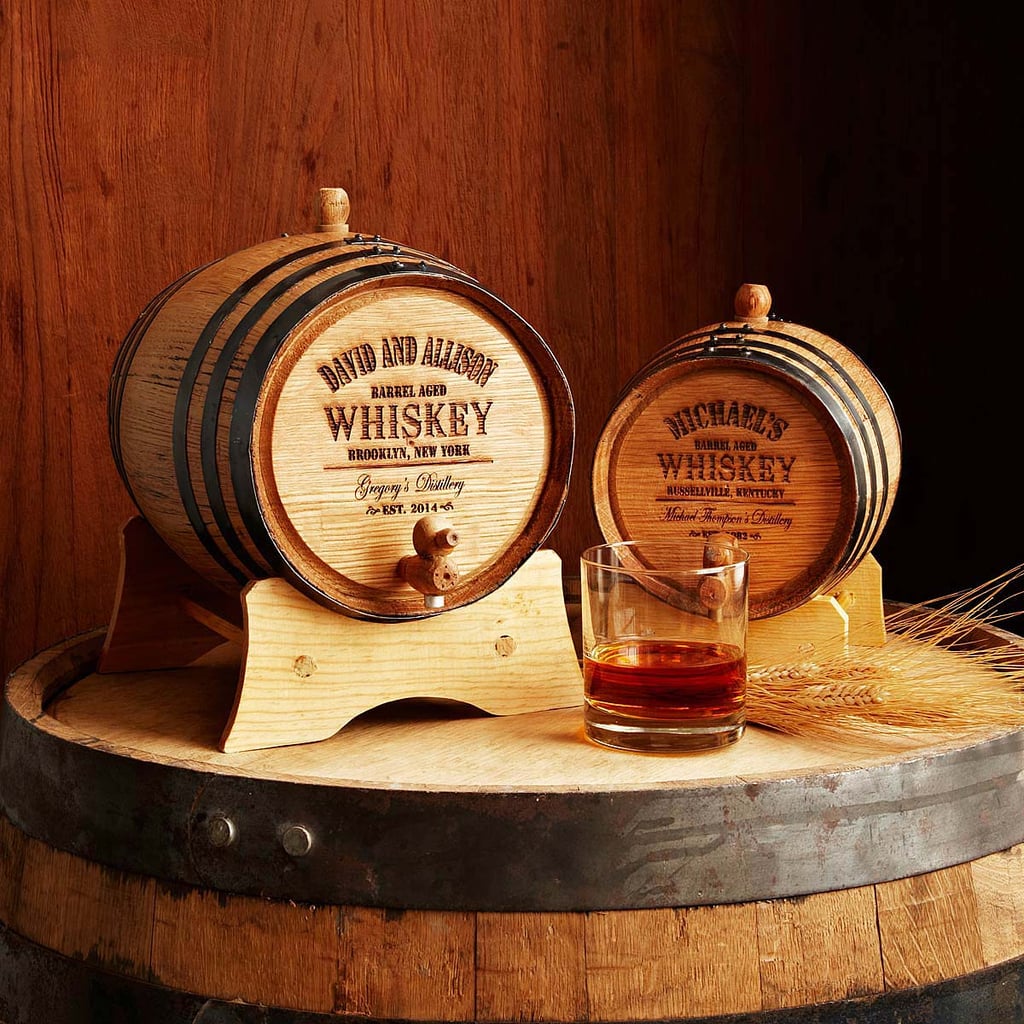 A Gift For Drinkers: Personalized Whiskey Barrel