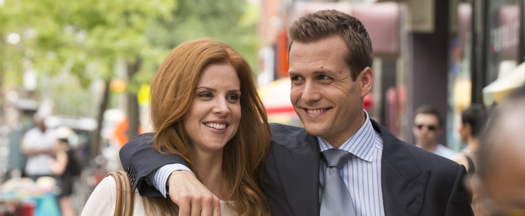 Suits Costars Gabriel Macht and Sarah Rafferty Photos