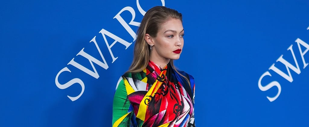 Gigi Hadid's Versace Jumpsuit at the CFDA Awards 2018