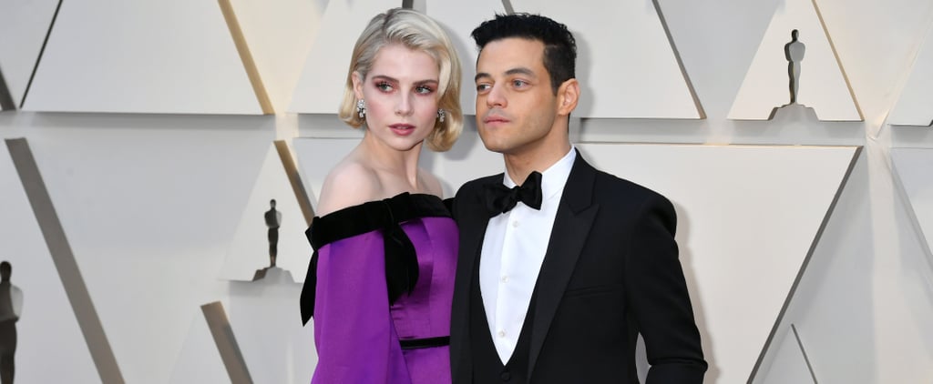 Rami Malek and Lucy Boynton at the Oscars 2019