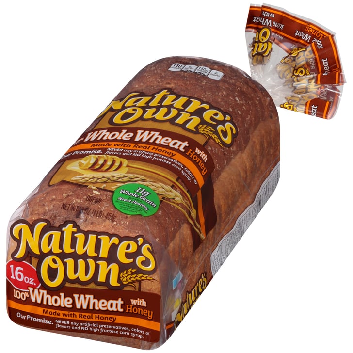 Nature's Own 100% Whole Wheat with Honey Bread Loaf, 16 oz