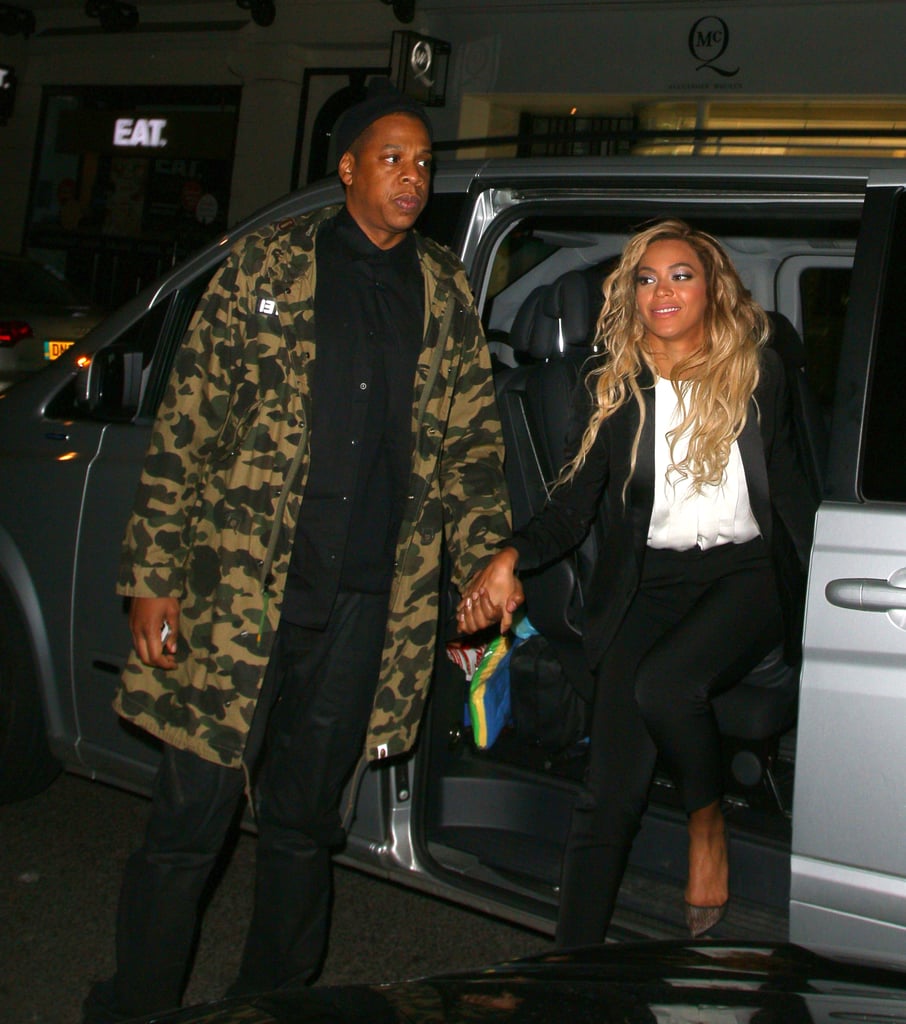 Beyonce and Jay Z in London