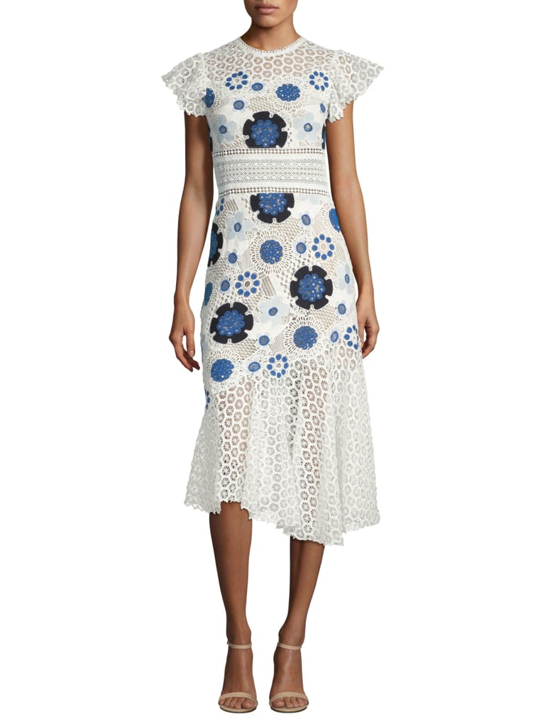 Sea Figgy Floral Midi Dress