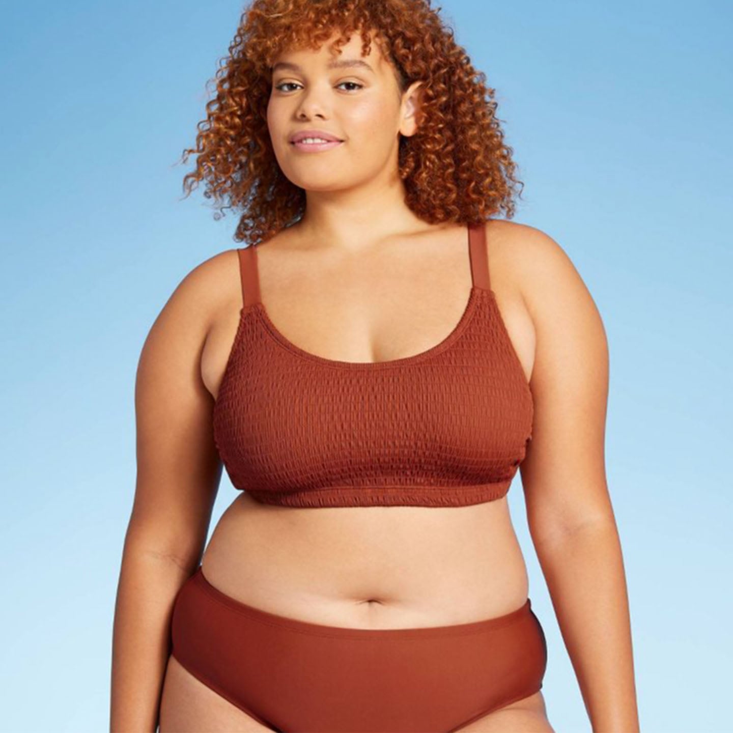 Neutral Swimsuits at Target | POPSUGAR Fashion