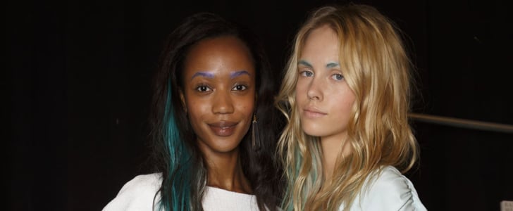 Eyebrows on Runway Spring 2015