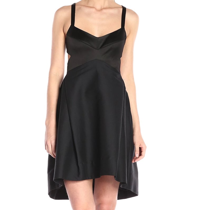 Halston Heritage Womens Fit & Flare A-Line Dress