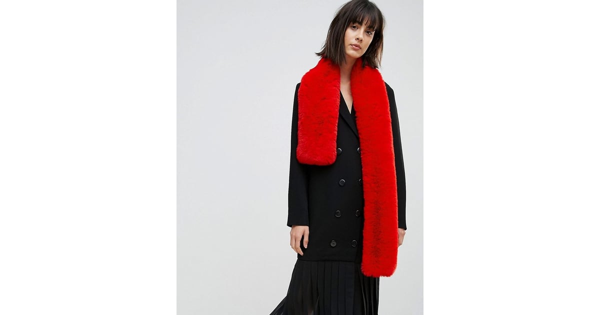 ASOS Bright Red Scarf Apparel Gifts For Women POPSUGAR Fashion Photo 26