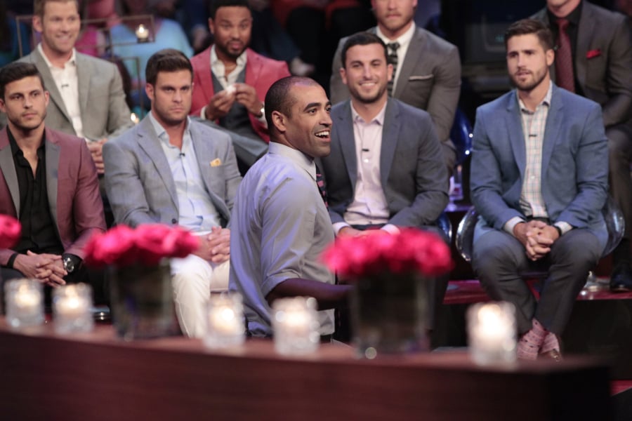 After Ian got down on his knees, Chris Harrison said, "I didn't know where that was going."