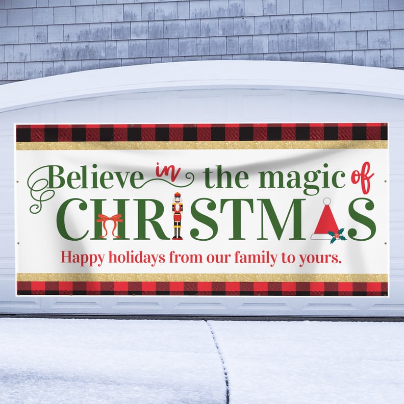 Very Merry Garage Door Banner