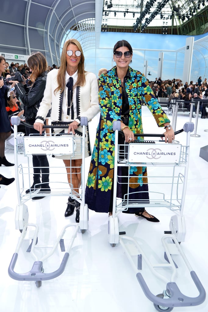 Anna Dello Russo and Giovanna Battaglia