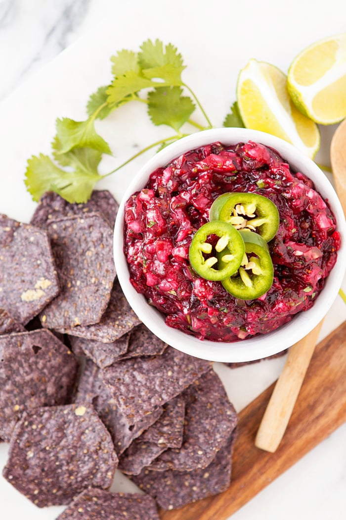 Roasted Cranberry Salsa The Best Authentic Mexican Recipes You Can