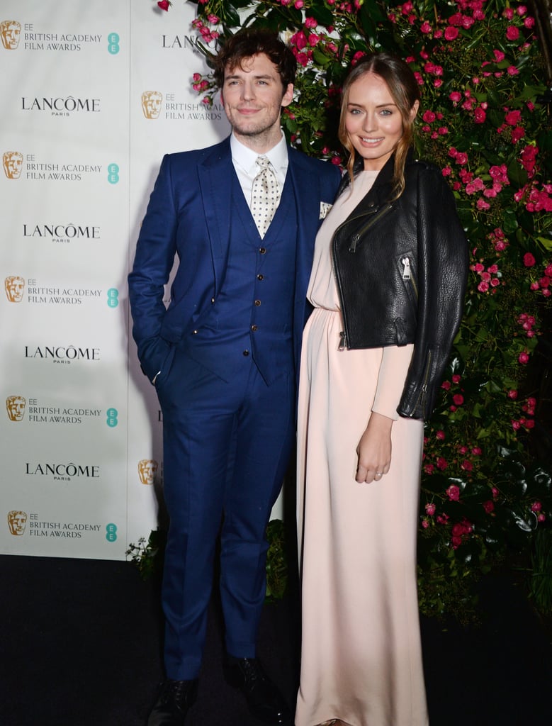 Sam Claflin and Laura Haddock at BAFTA Party 2016