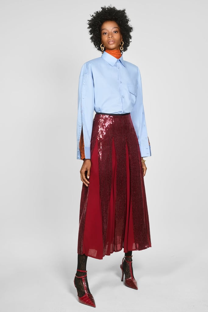 Zara Campaign Collection Sequin Skirt