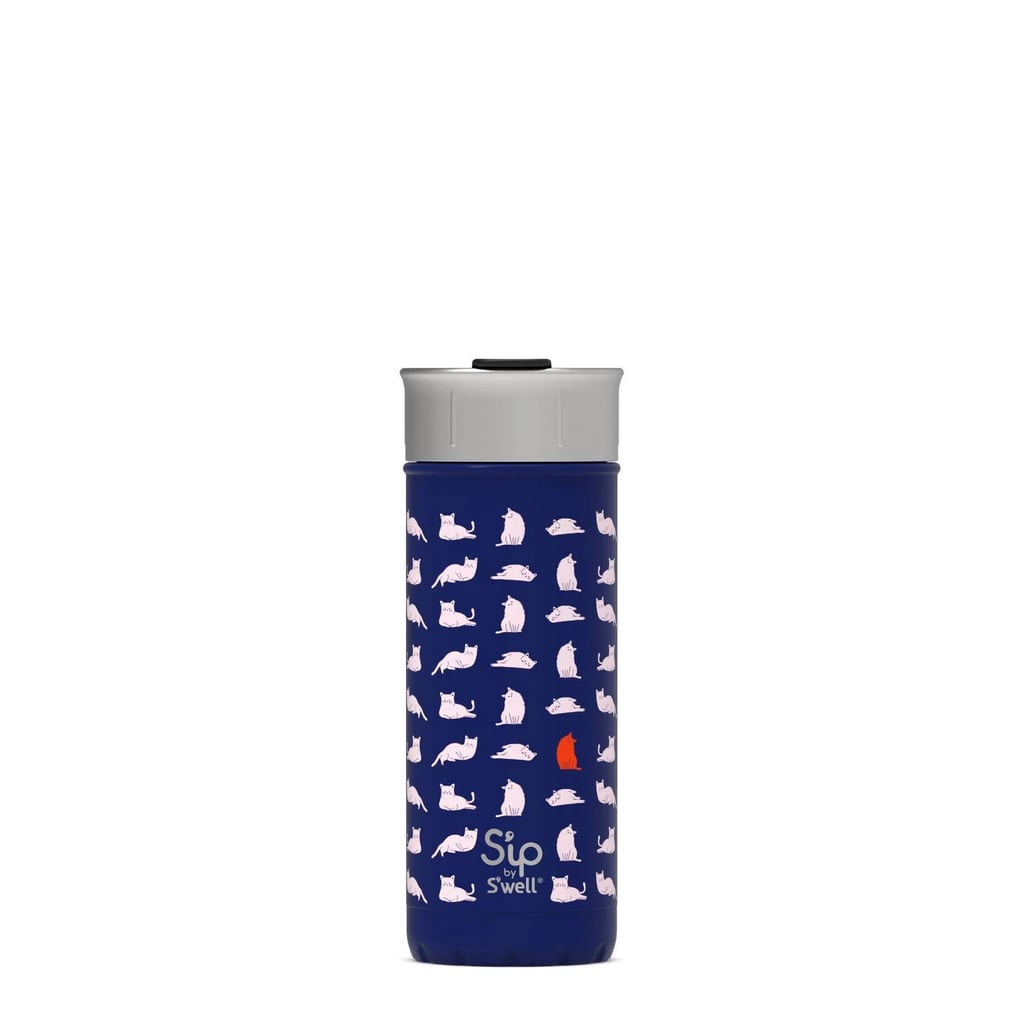 S'ip by S'well Vacuum Insulated Stainless Steel Travel Mug in Cat Nap