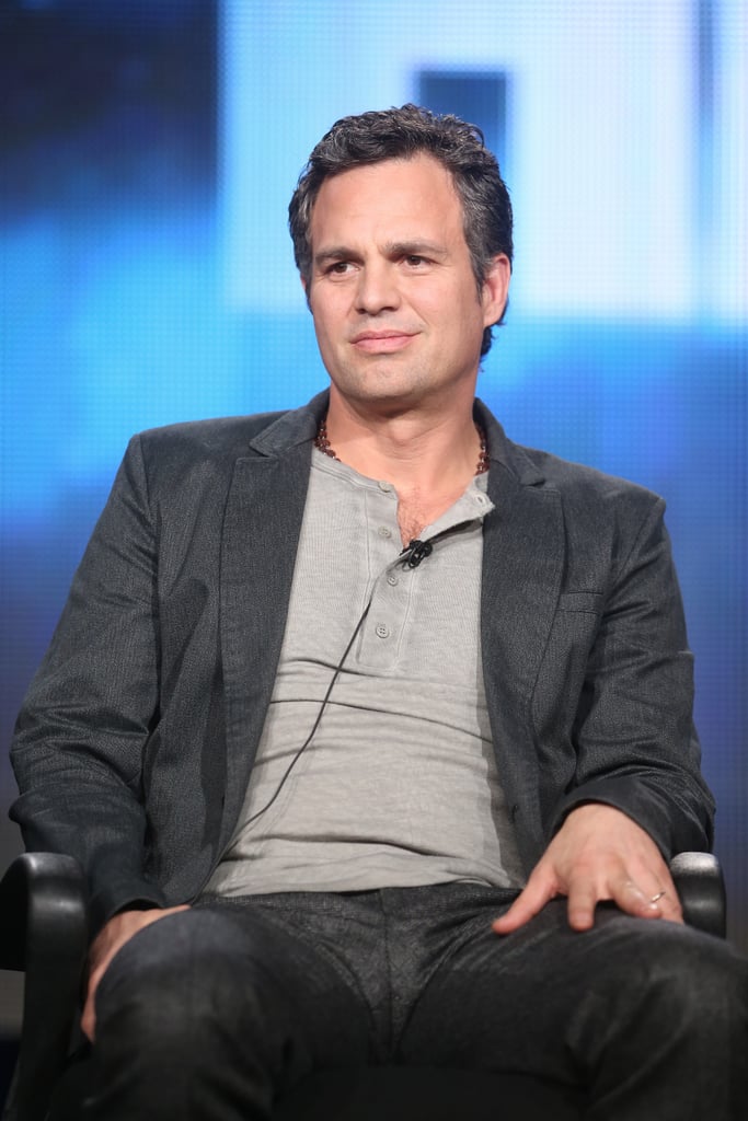 Mark Ruffalo looked perplexed during his Winter TCA panel.