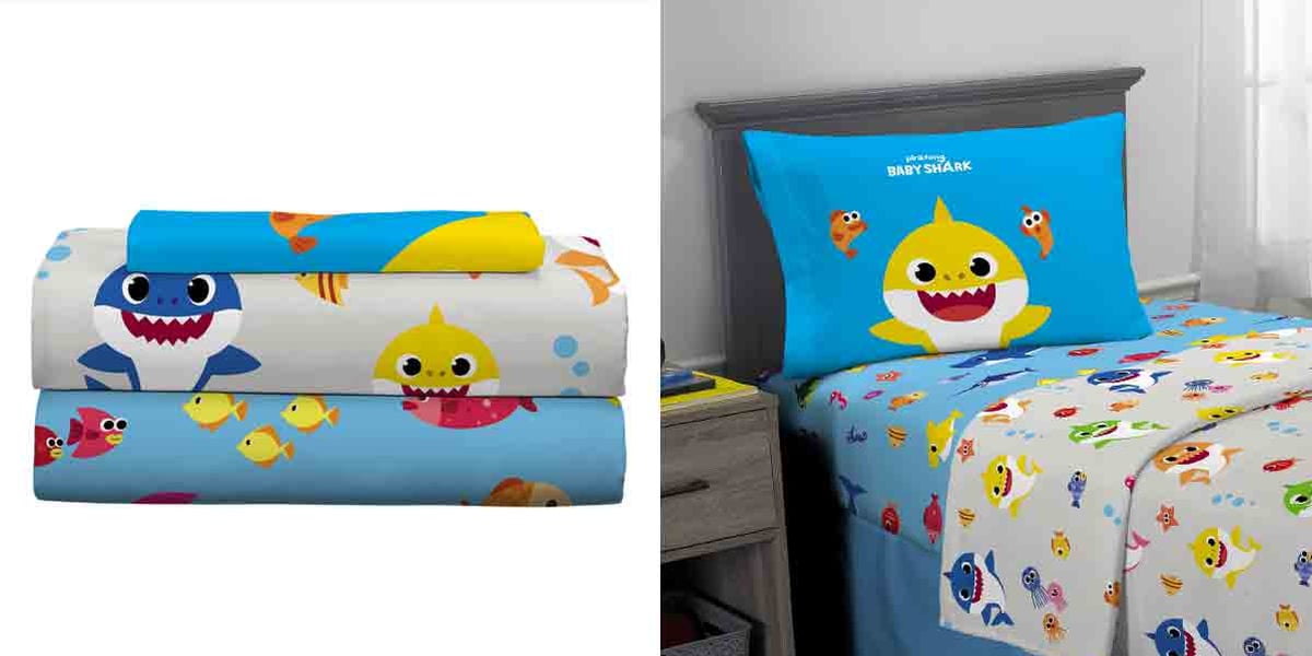 Baby shark twin sheet set online