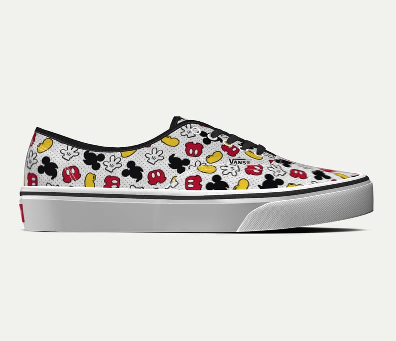 Disney by vans authentic mickey's sale birthday true white skate shoes