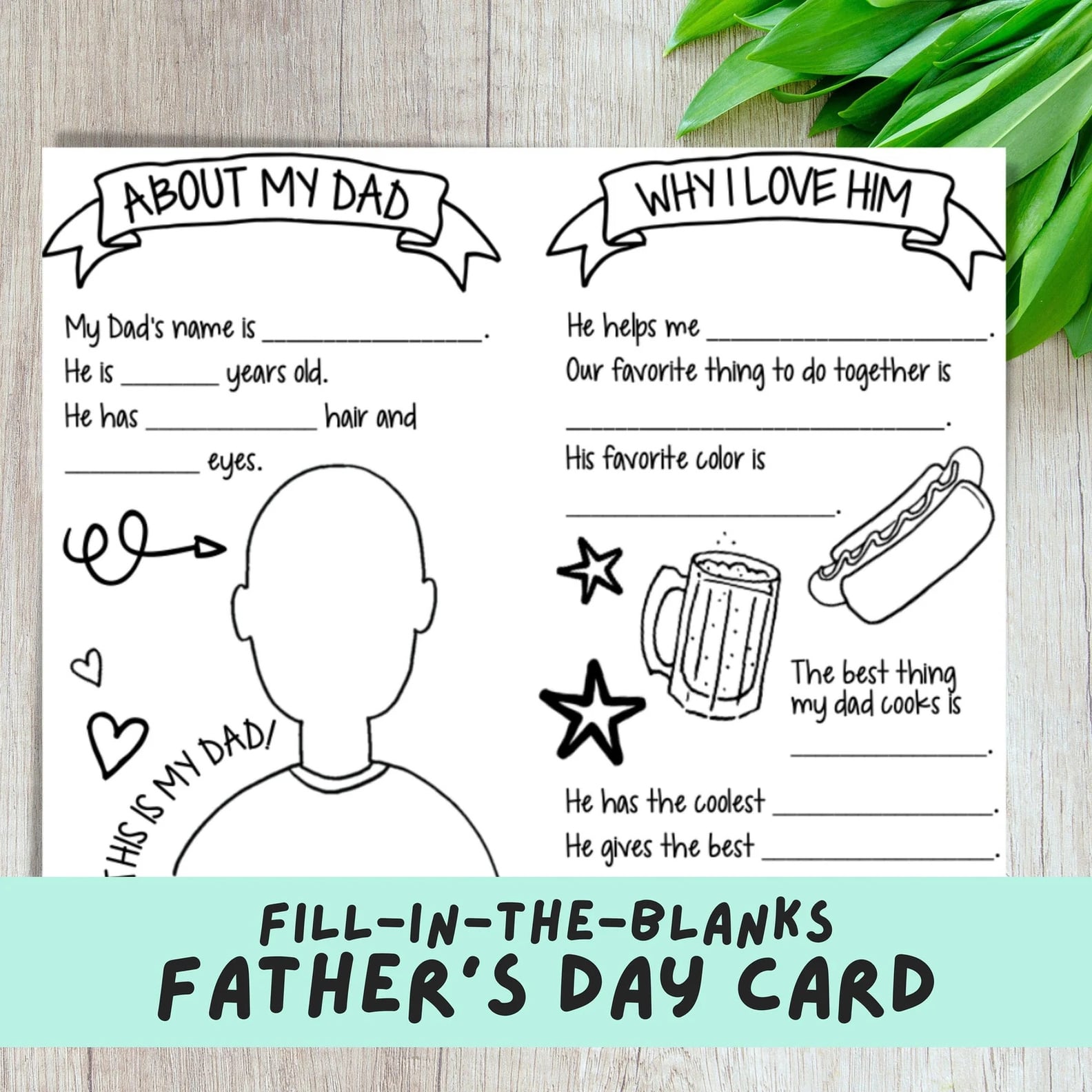 The Best Printable Father's Day Cards | 2023 | PS Family