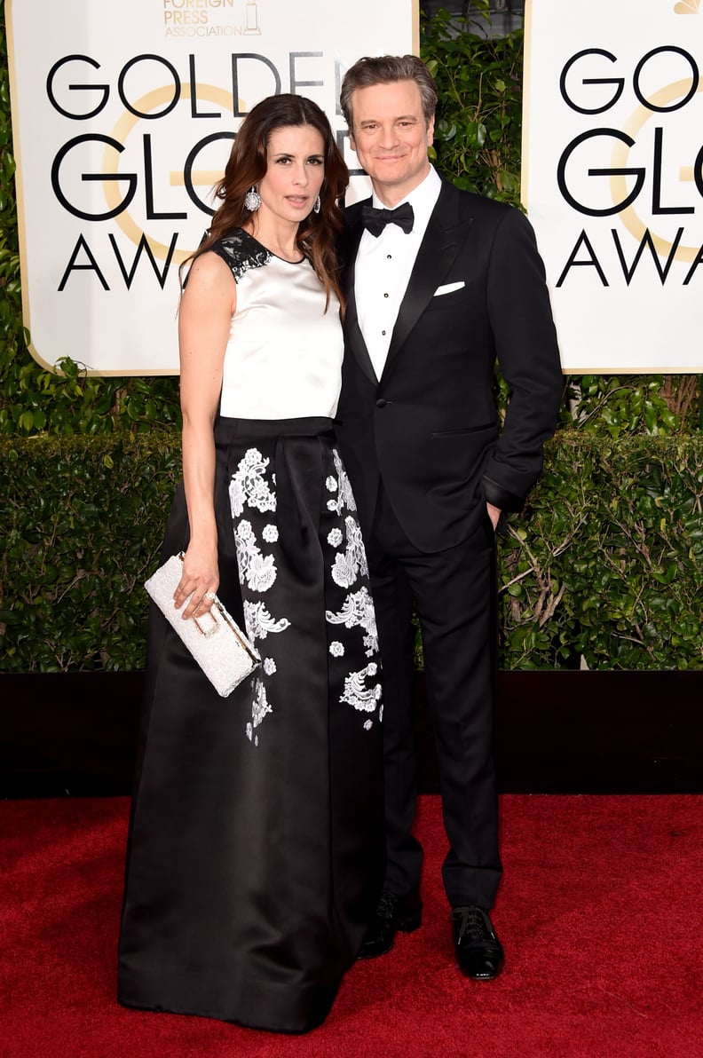 Colin Firth and Livia Giuggioli