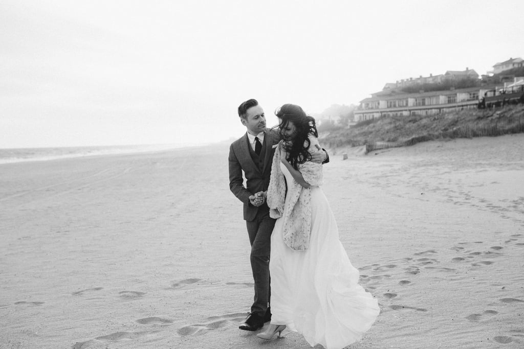 Winter Beach Elopement