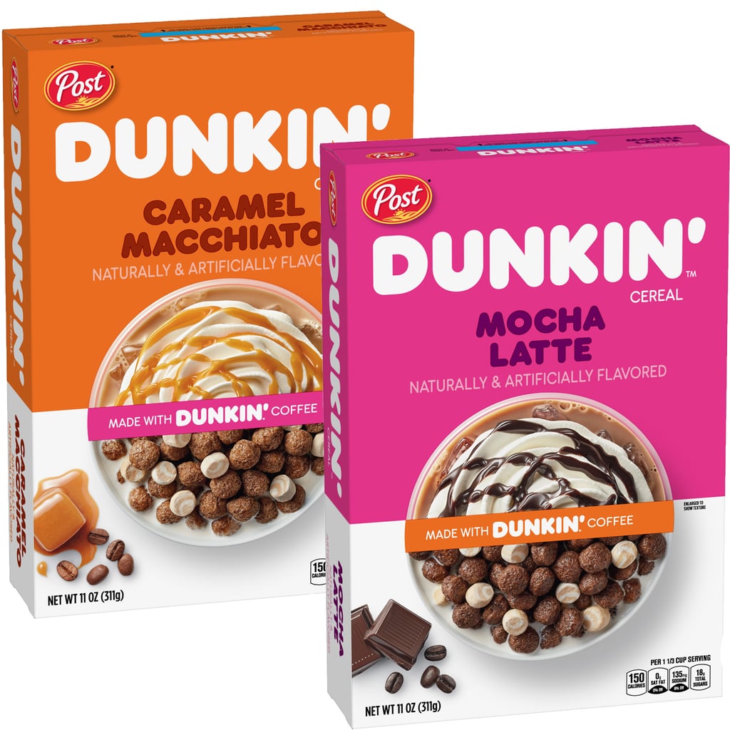 Dunkin' Donuts Has Caramel Macchiato and Mocha Latte Cereals
