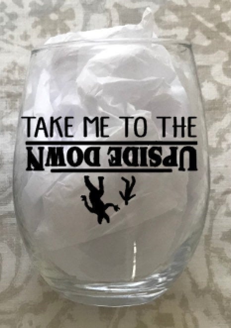 Stranger Things Upside Down Wine Glass 13 Stranger Things