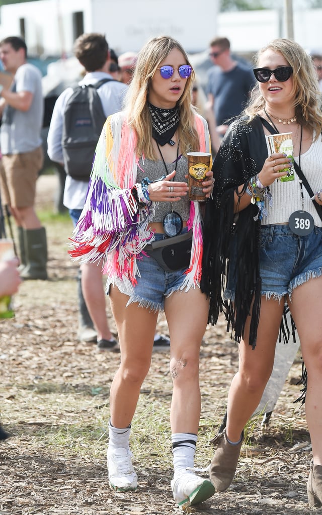 Suki Waterhouse at Glastonbury 2015