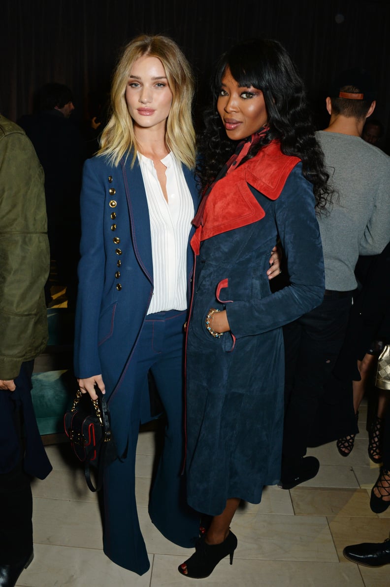 Rosie Huntington-Whiteley and Naomi Campbell