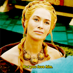 Even Cersei was like, "I know that look, you trifling little . . . "