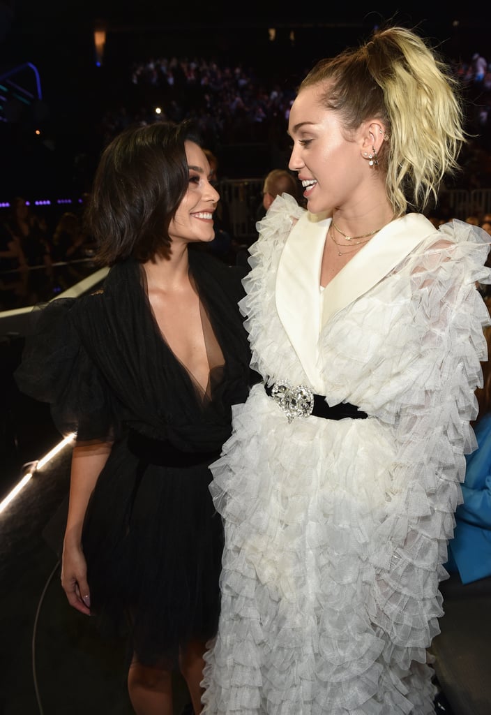 Miley Cyrus and Vanessa Hudgens at Billboard Music Awards