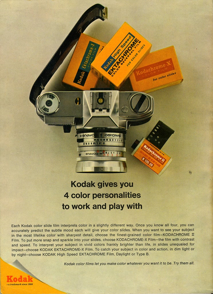 Nice composition there, Kodak.