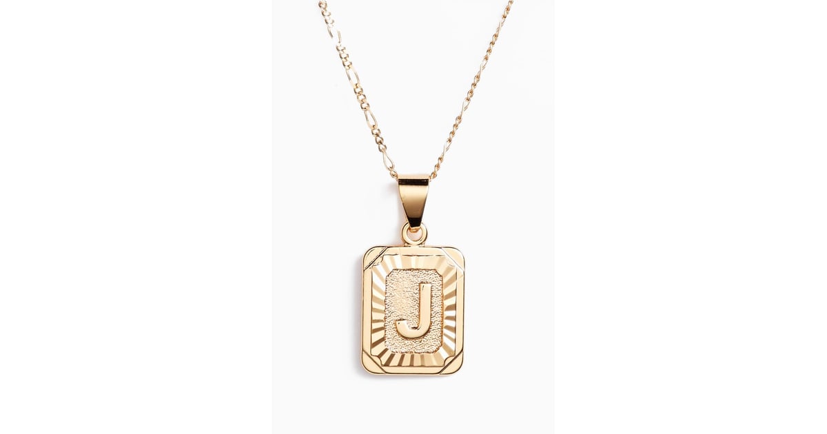 Bracha Initial Pendant Necklace Cute Valentine's Day Gifts 2021