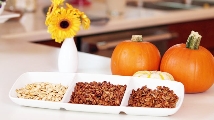 Pumpkin Seeds Three Ways