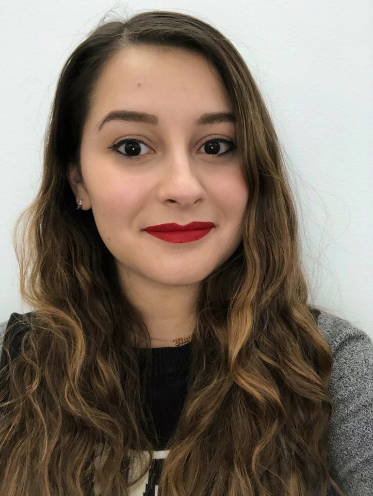 "I really like that this hue is so wearable. It warms up my light-olive complexion and instantly made me feel more put-together. The formula applied smoothly and didn't crumble throughout the day like other liquid lipsticks I've tried. I also loved that the formula was so intensely pigmented; I only had to apply a single coat without any touch-ups. I plan to wear this with everything from holiday dresses to black moto jackets. Leave it to Rihanna to make me turn a bold color into a makeup staple." — Sarah Siegel, editorial assistant, Shopping and Products