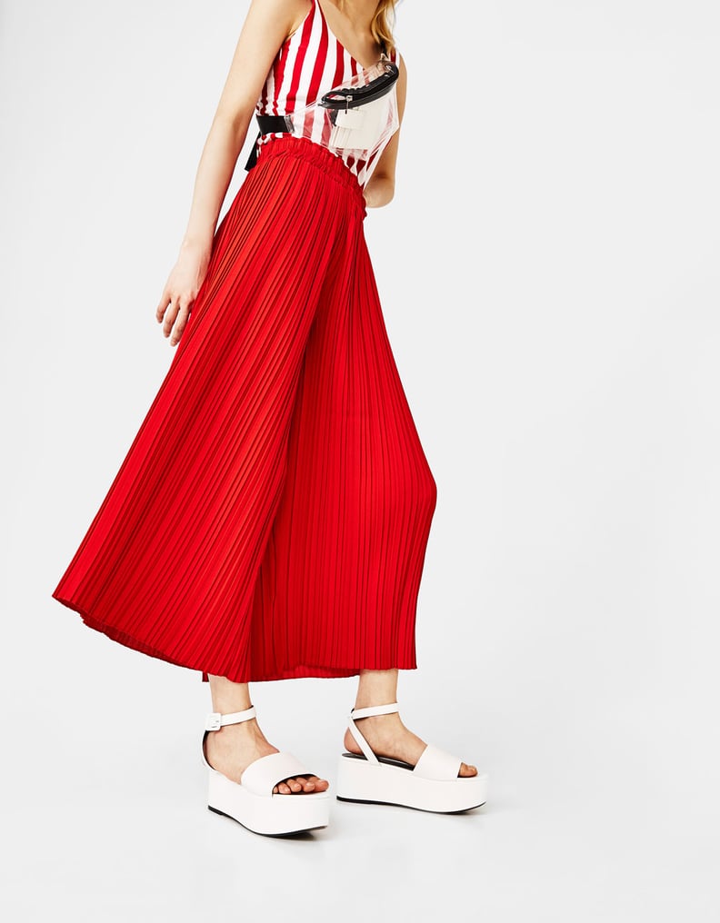 Bershka Pleated Culottes