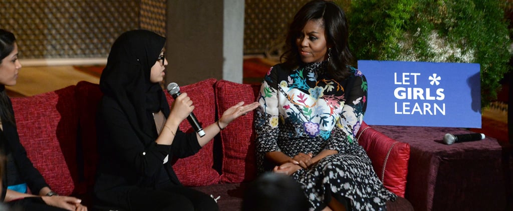 Michelle Obama's Peter Pilotto Dress in Marrakesh June 2016