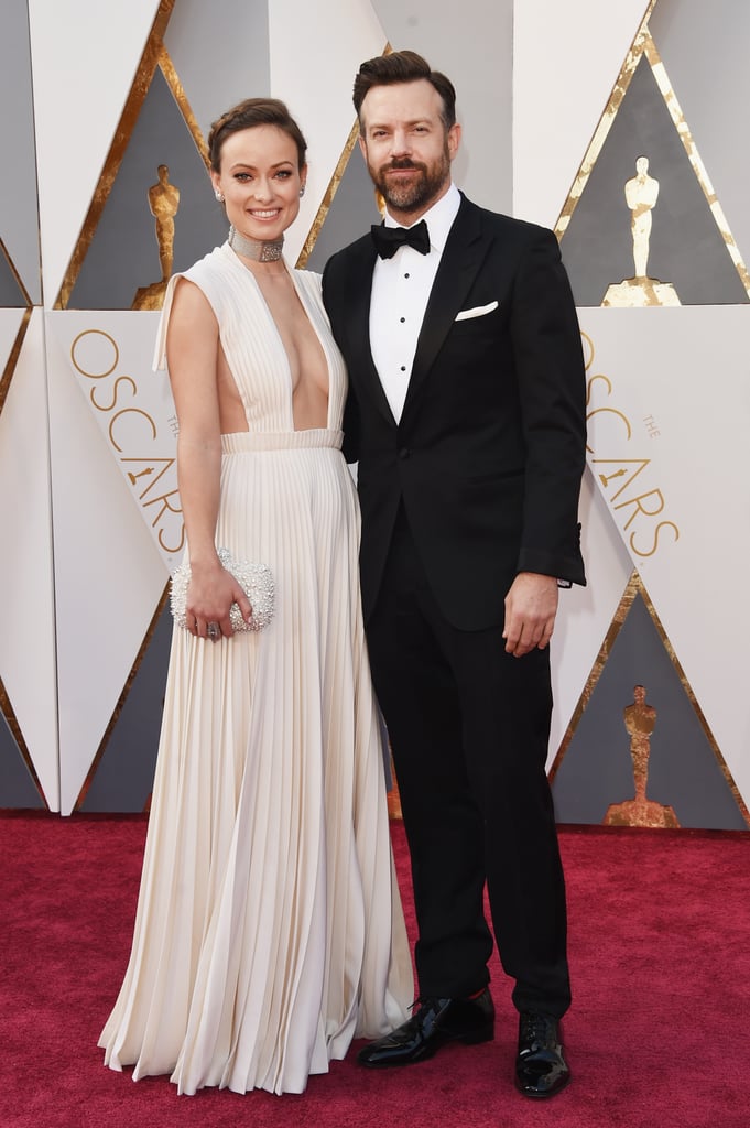 Olivia Wilde and Jason Sudeikis at the Oscars 2016