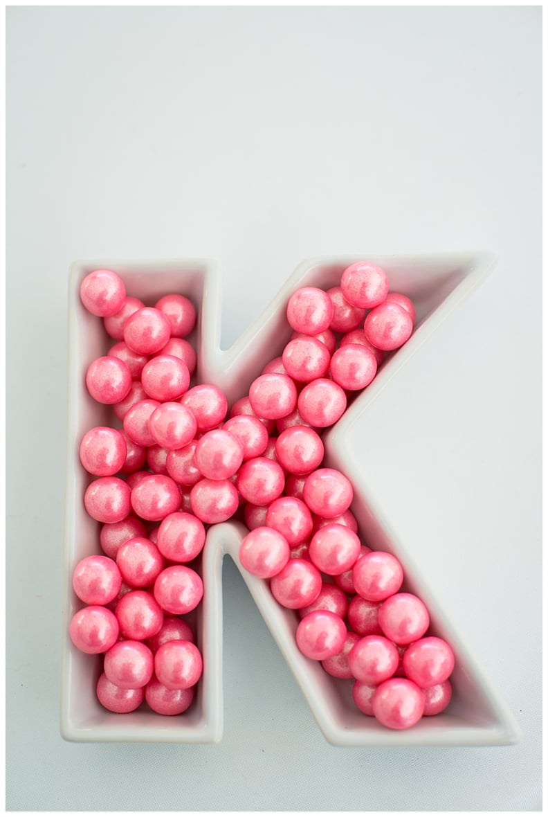 Candy Dish Letters