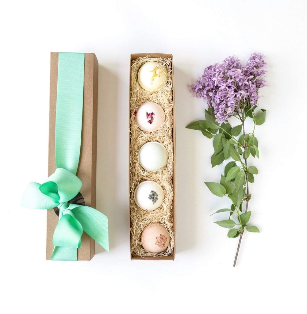 Bath Bomb Gift Set of 5 by The Little Flower Soap Co