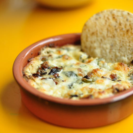Mushroom and Goat Cheese Queso Recipe