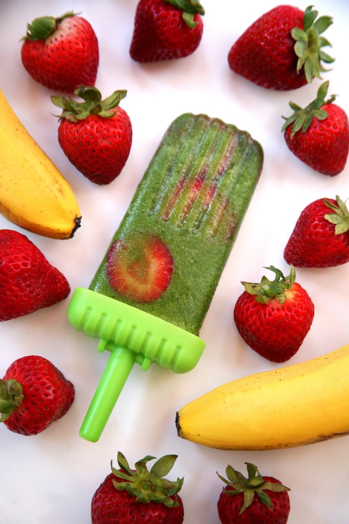 Strawberry-Banana Recovery Popsicles