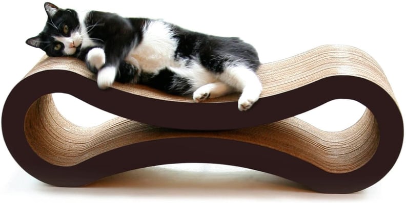 PetFusion Cat Scratcher Lounge - Walnut Brown