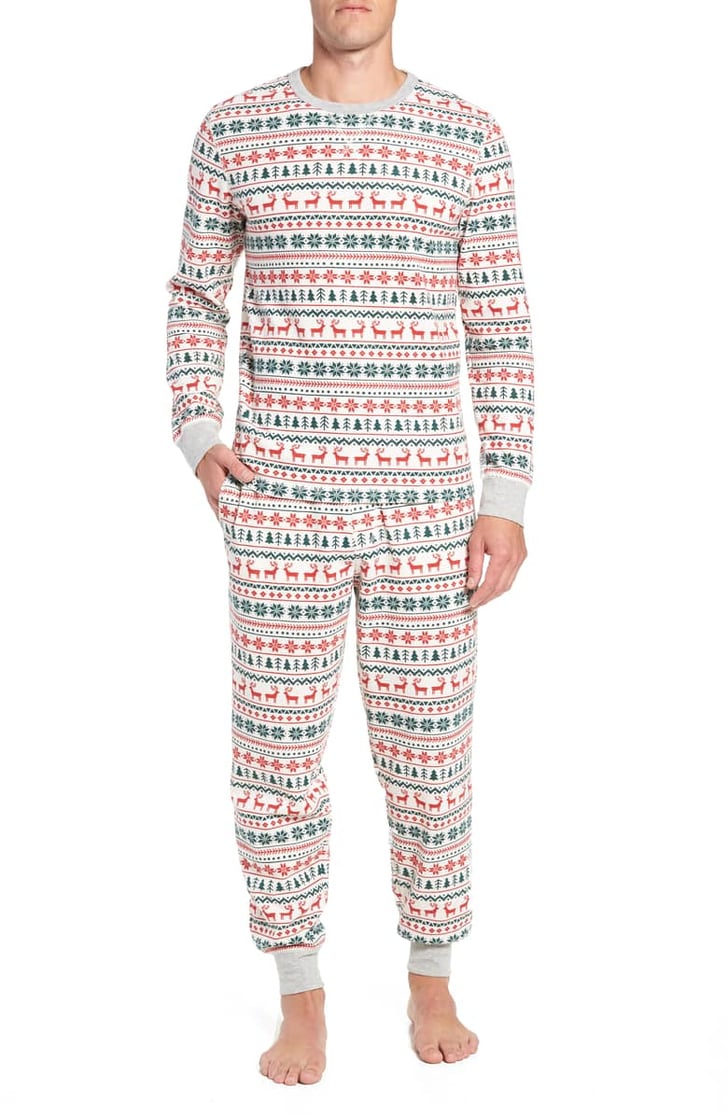 Nordstrom Men's Shop Family Father Thermal Pajamas | Matching Family ...