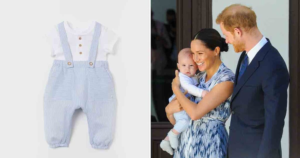Baby Archie's H&M Baby Overalls at Royal Tour 2019 POPSUGAR UK Parenting