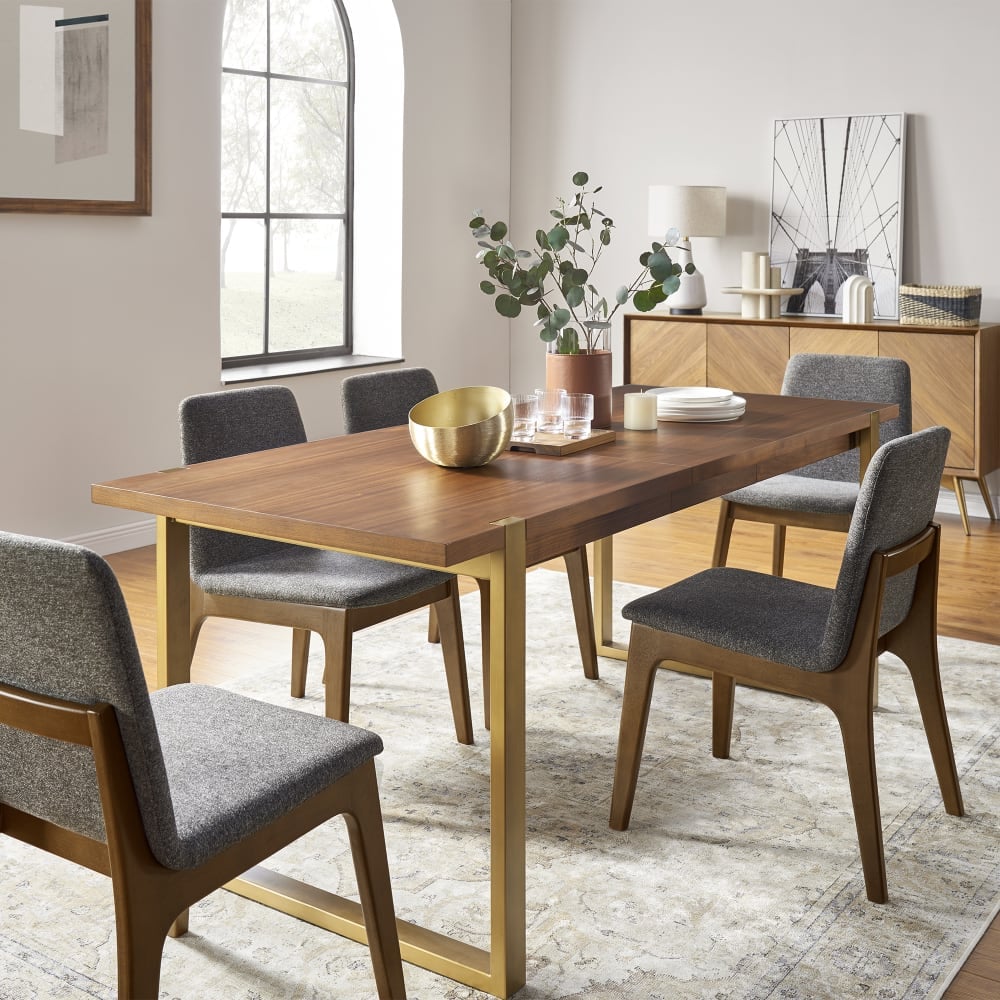A Touch of Gold: Castlery Gavin Extendable Dining Table