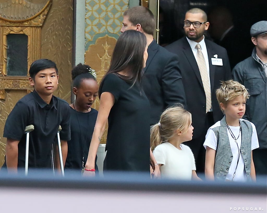 Angelina Jolie and Her Kids at Kung Fu Panda 3 LA Premiere