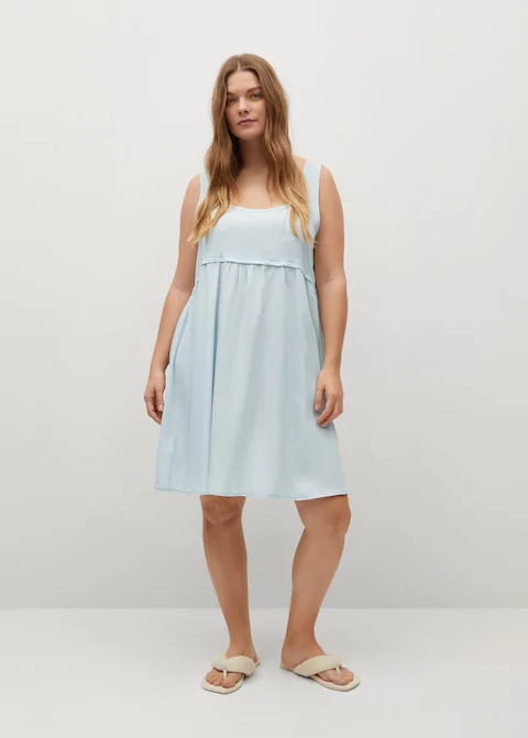 Violeta by Mango Lyocell Short Dress