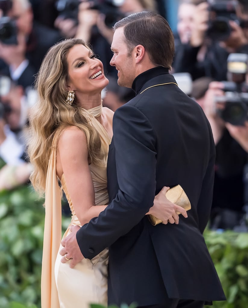 Gisele Bündchen and Tom Brady at the 2018 Met Gala